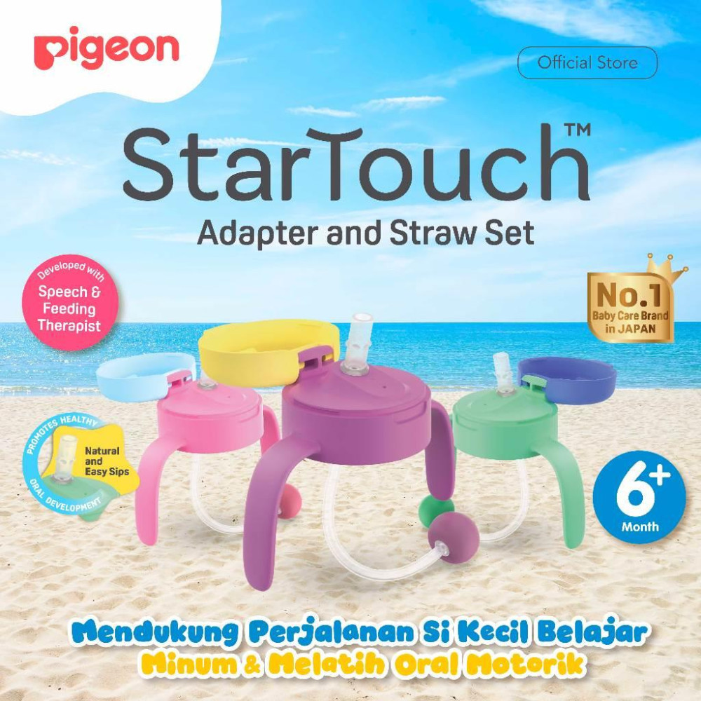PIGEON STARTOUCH ADAPTER AND STRAW SET MINT TO BE