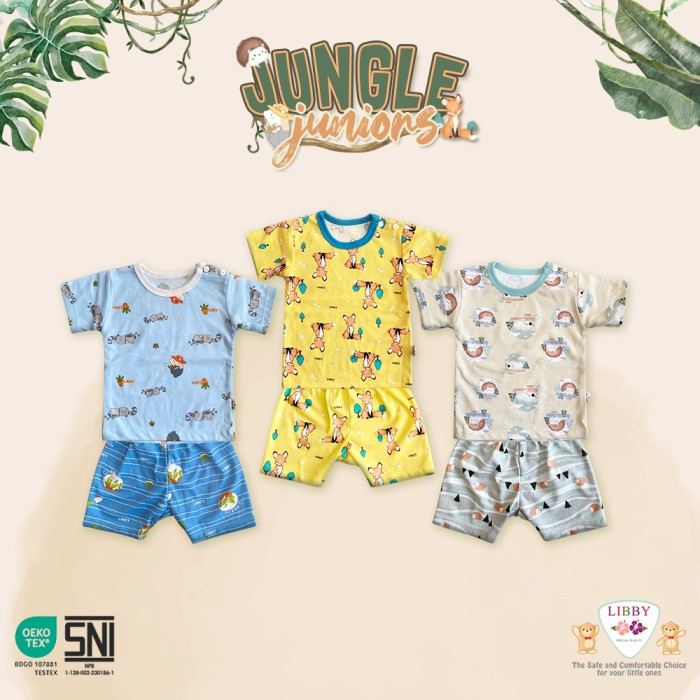 LIBBY SETELAN OBL PENDEK BESAR L (XXL) JUNGLE JUNIOR