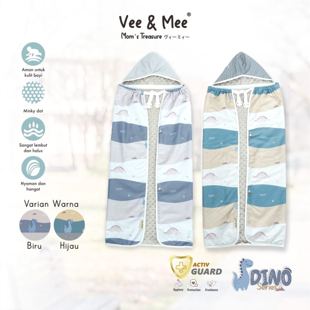 VEE & MEE BABY BLANKET RACCOON&FRIENDS SERIES VMB5050