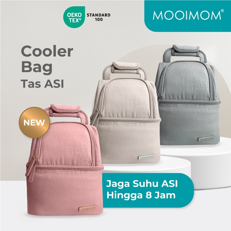 MOOIMOM COOLER BAG SAGE GREEEN