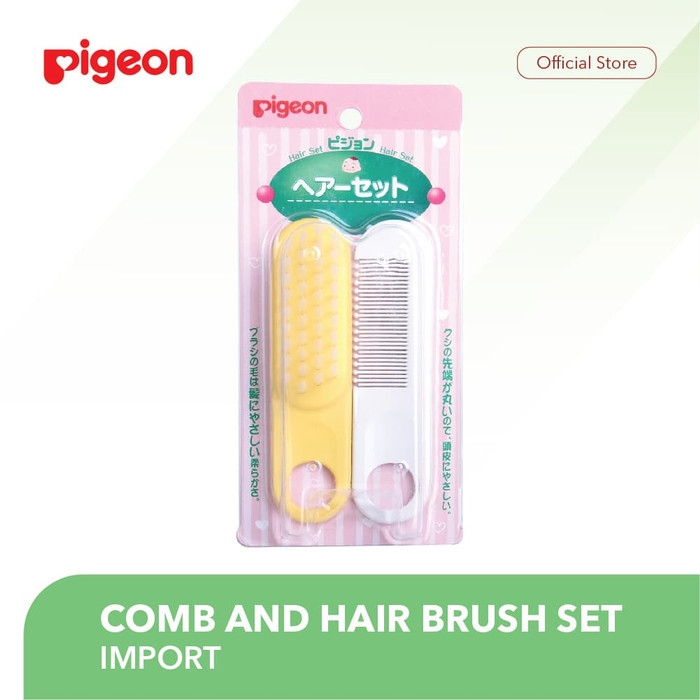 PIGEON COMB & HAIR BRUSH SET K206