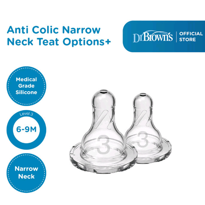 DR BROWN`S ANTI COLIC NARROW LV.3 08185