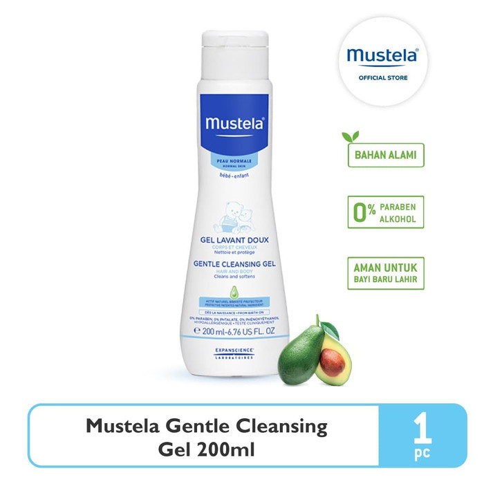 MUSTELA BEBE GENT CLEANS GEL 200ML