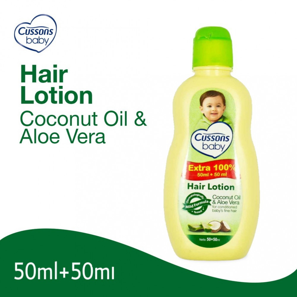 CUSSONS BABY HAIR LOTION COCONUT OIL&ALOE VERA 50ML