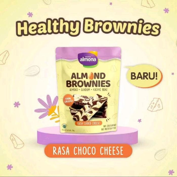 ALMONA BROWNIES CHOCO CHEESE