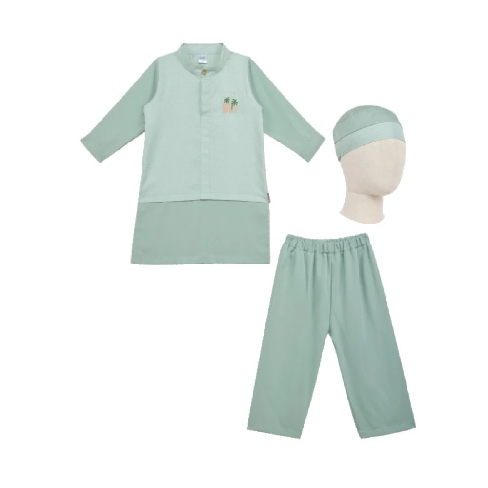 DIALOGUE MIKAIL KOKO SET PECI ANAK 2Y HIJAU