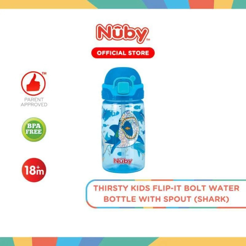 NUBY PP FLIP-IT BOLT CUP BLUE