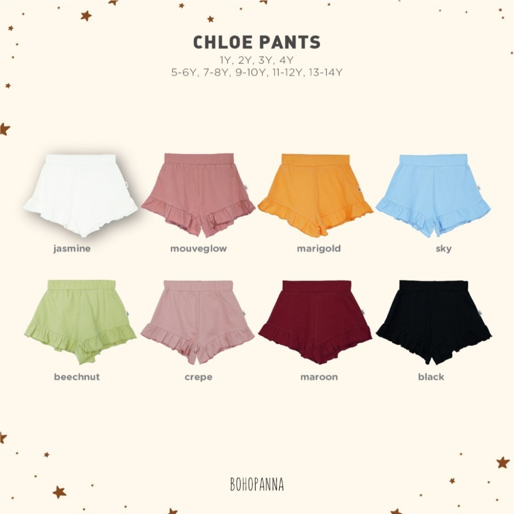 BOHO CHLOE PANTS MARIGOLD 1Y