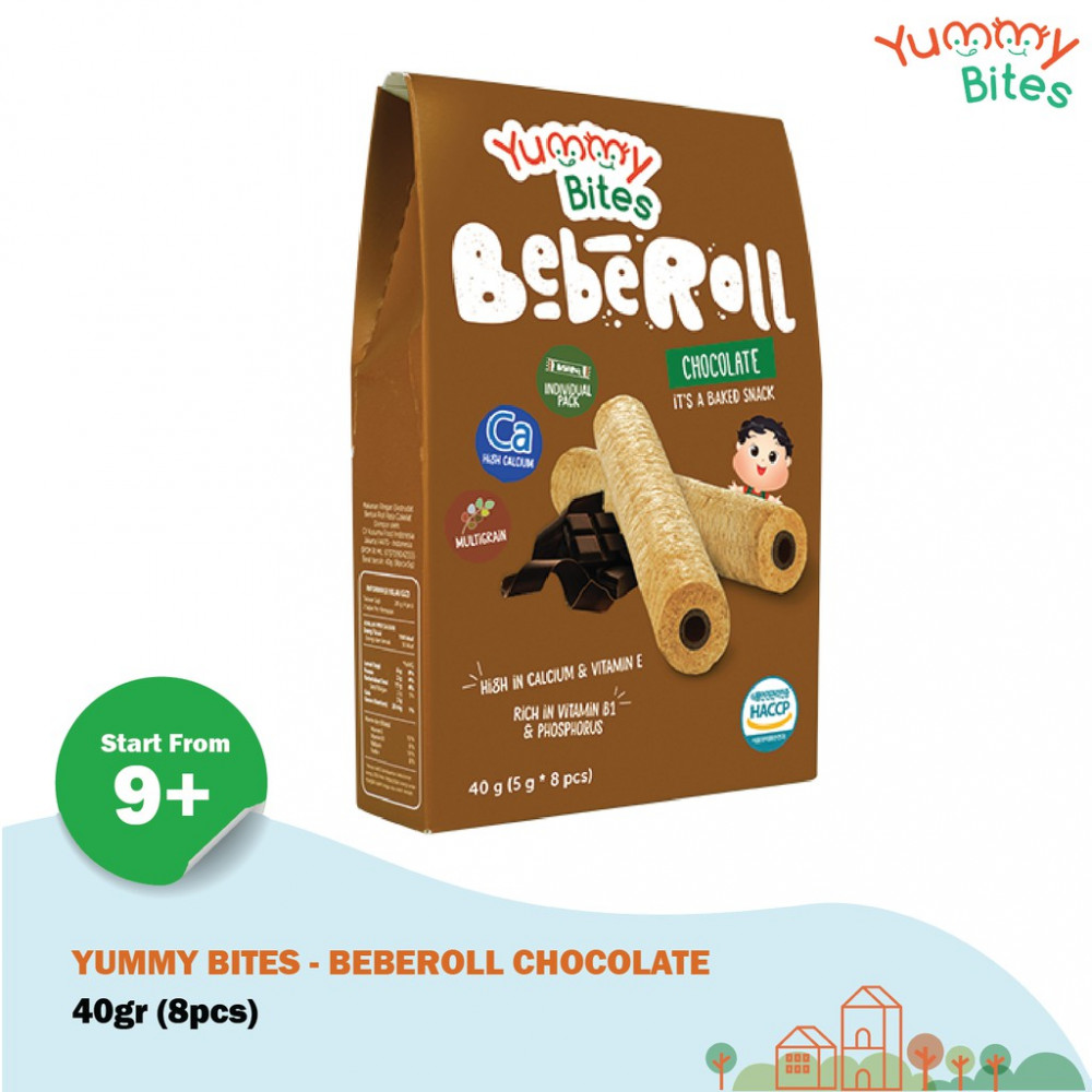 YUMMY BITES BEBEROLL CHOCOLATTE 40 GR