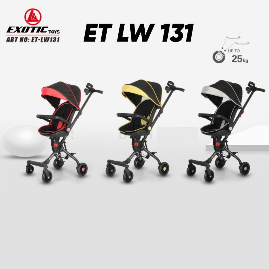 EXOTIC MAGIC STROLLER LW-131 GREY
