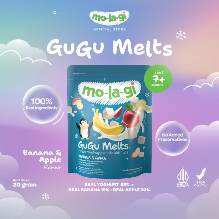 MOLAGI GUGU MELTS BANANA & APPLE