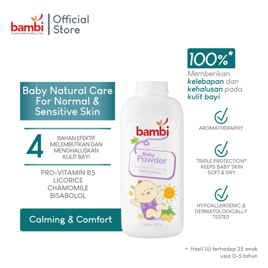 BAMBI POWDER MORNING BREEZY 100GR