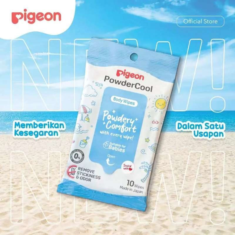PIGEON WIPES POWDERCOOL BODY