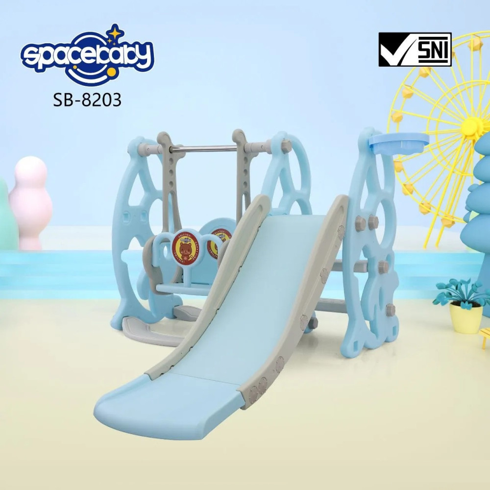 SPACEBABY SLIDE 3IN1 SB-8203 BLUE