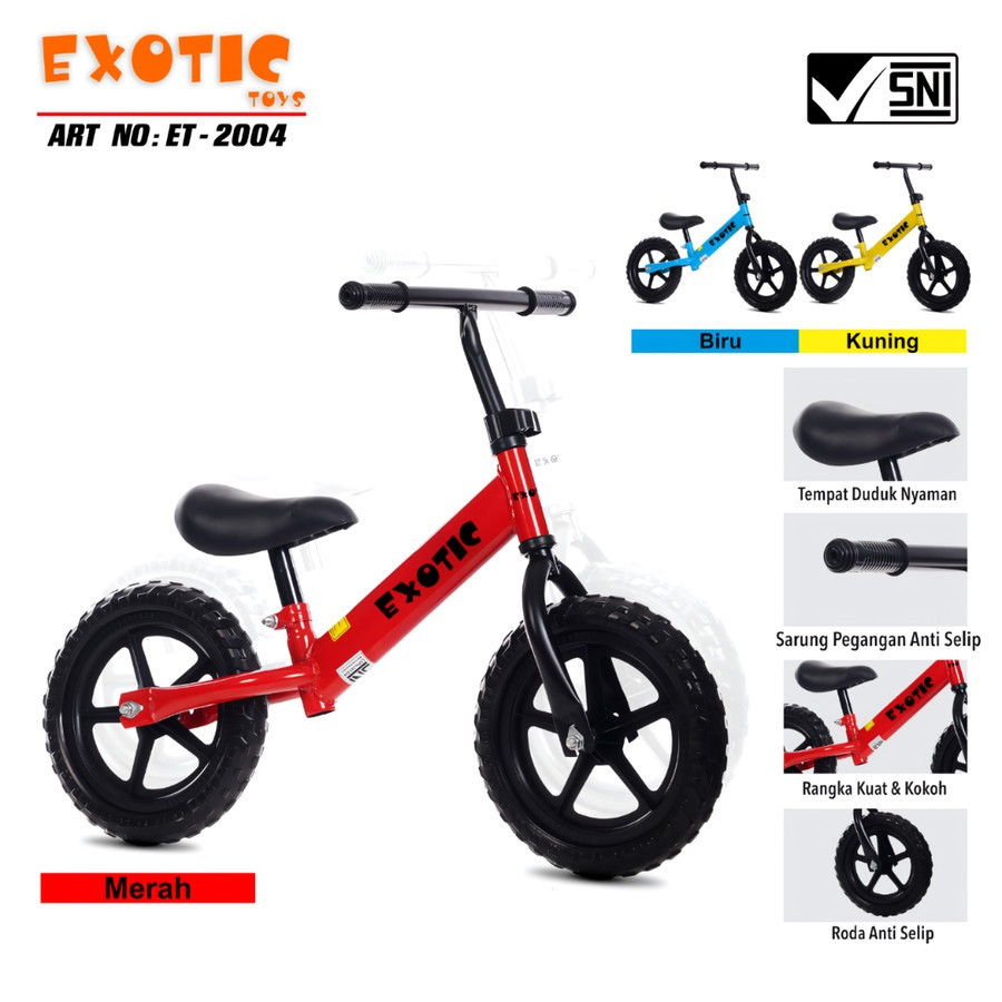 EXOTIC PUSH BIKE ST BAN EVA ET-2004 BLUE