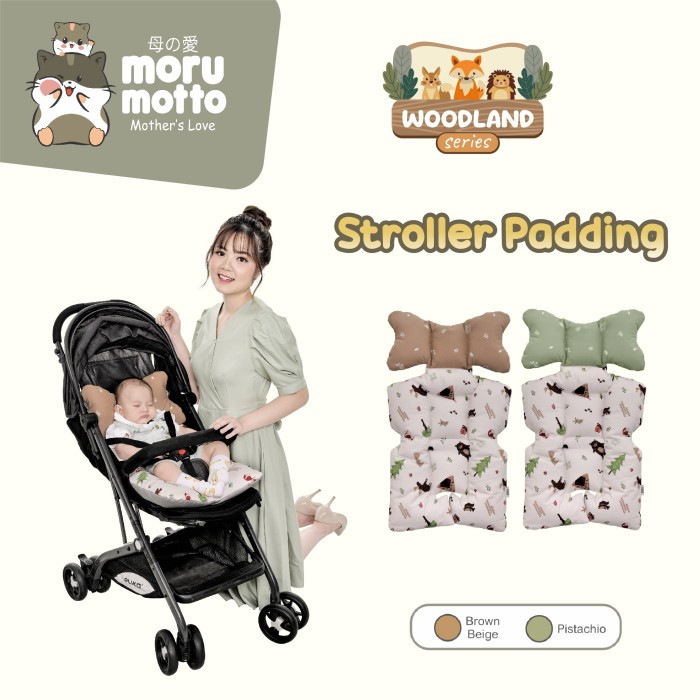 MORU MOTTO ALAS STROLLER WOODLAND SERIES MMA1006
