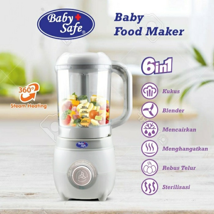 BABY SAFE FOOD MAKER 6IN1 P12LB012
