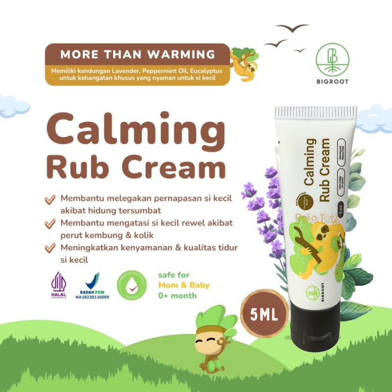 BIGROOT CALMING RUB CREAM 5ML