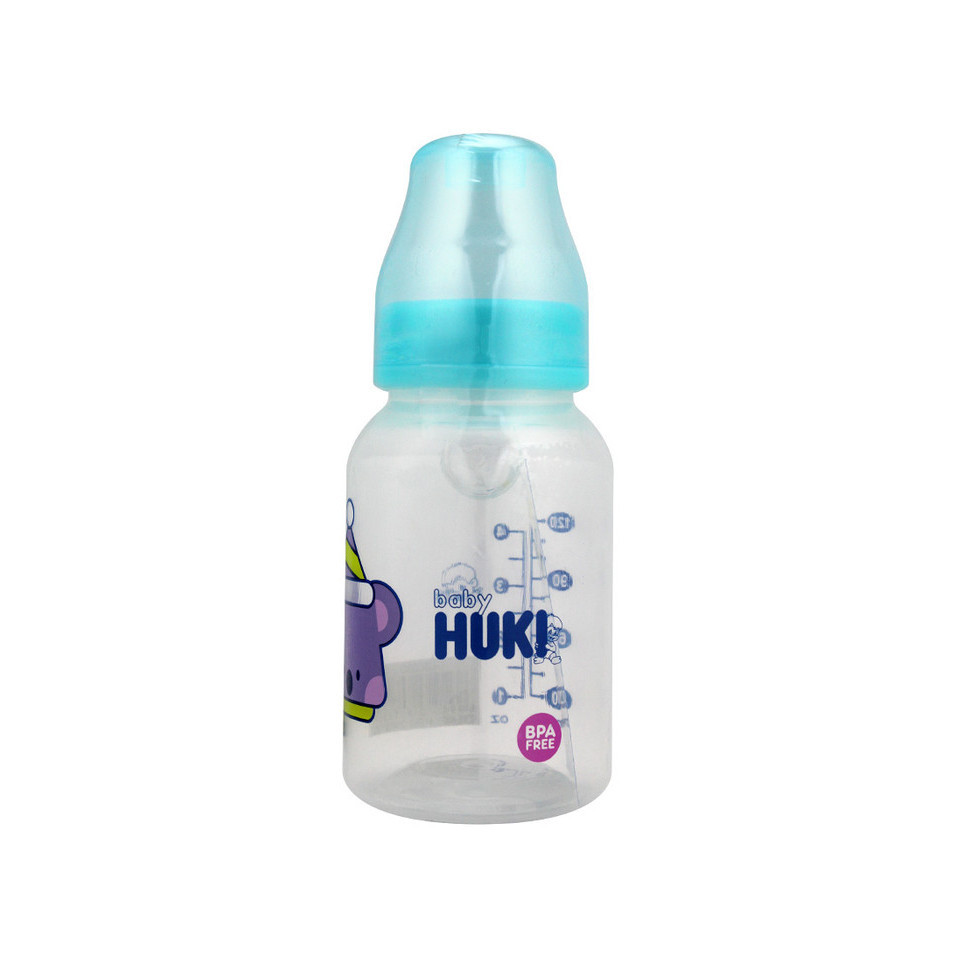 HUKI BOTOL PP SP ROUND 120ML C0330