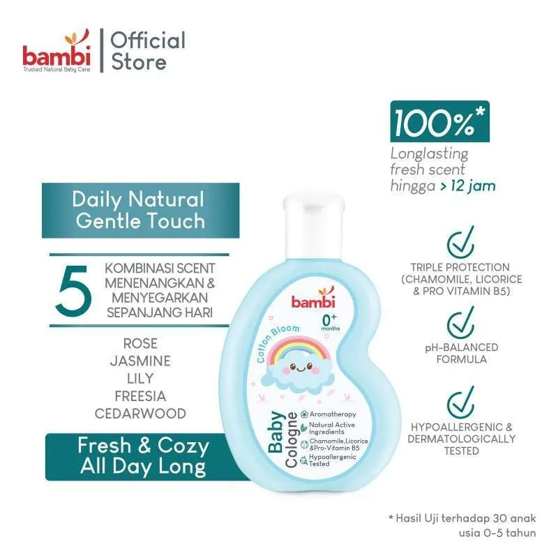 BAMBI COLOGNE COTTON BLOOM