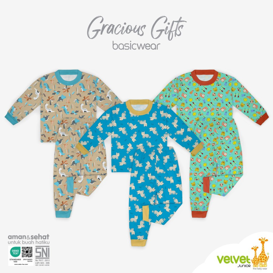 VELVET PIYAMA 3 GRACIOUS GIFTS