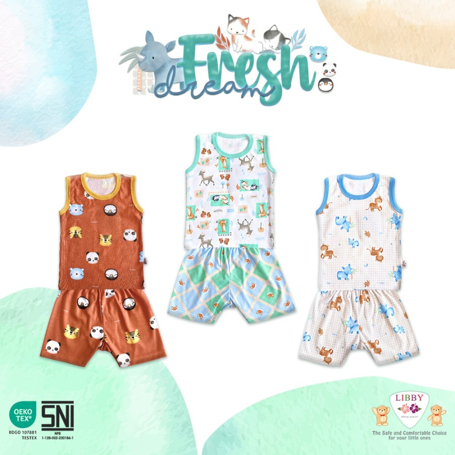 LIBBY SETELAN OBLONG KUTUNG TC WARNA L