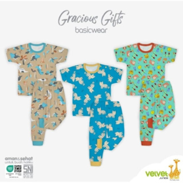 VELVET STLN KP PDK PJG S GRACIOUS GIFTS 3PCS