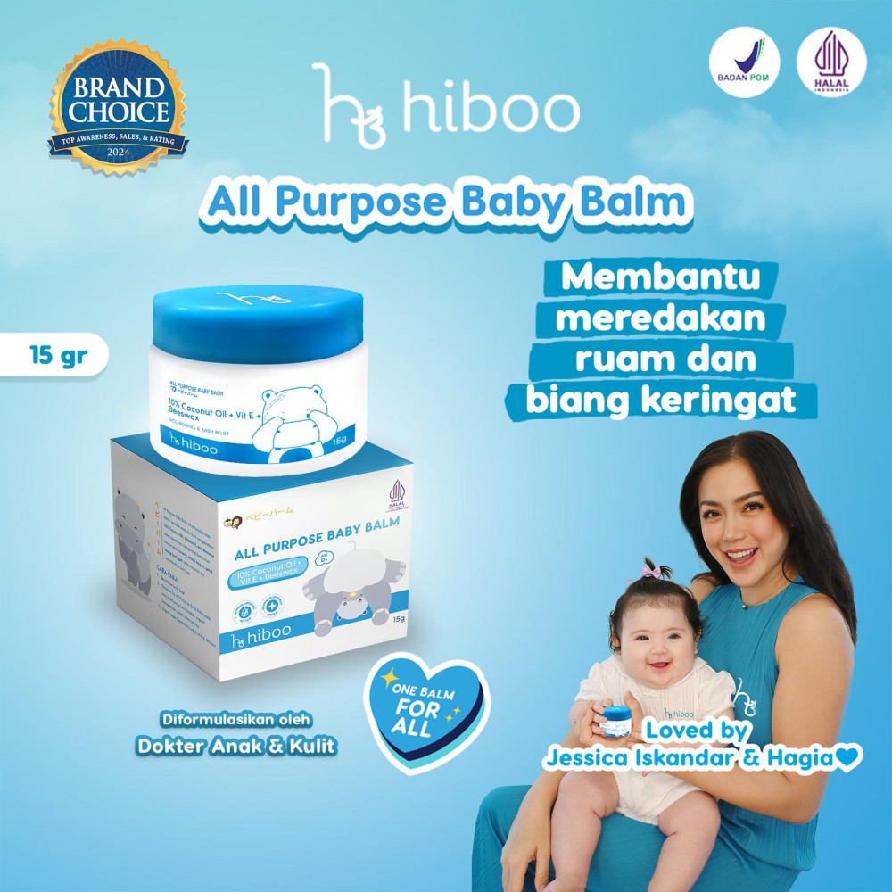 HIBOO PURPOSE BABY BALM 15 G