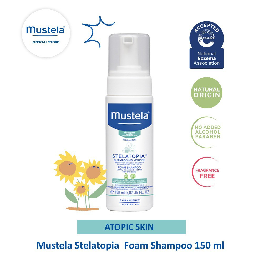 MUSTELA STELATOPIA FOAM SHAMPOO 150ML