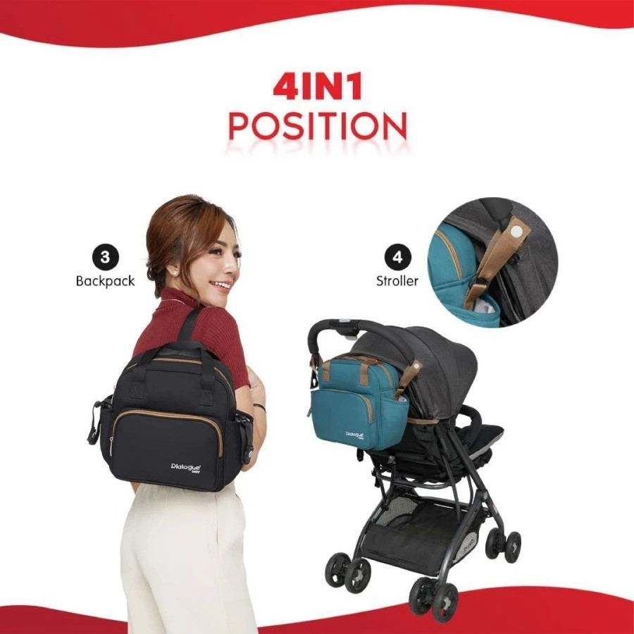 DIALOGUE TAS BAYI KECIL 4IN1 PRESTIGE SERIES DGT7423