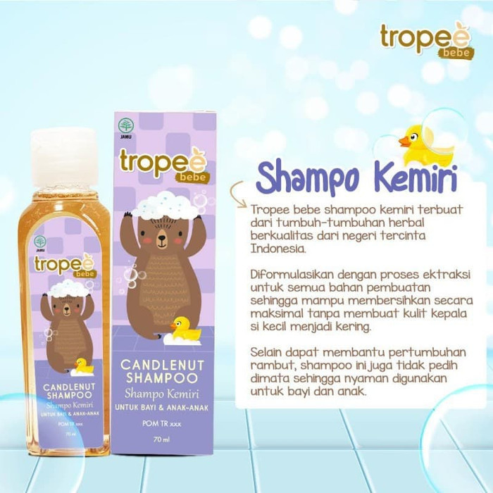 TROPEE BEBE SHAMPO KEMIRI 100ML