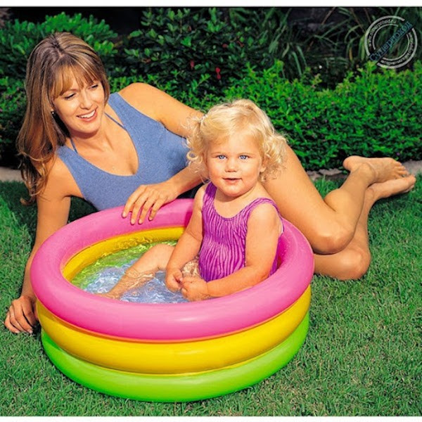 INTEX RAINBOW OMBRE POOL 168X3 58449