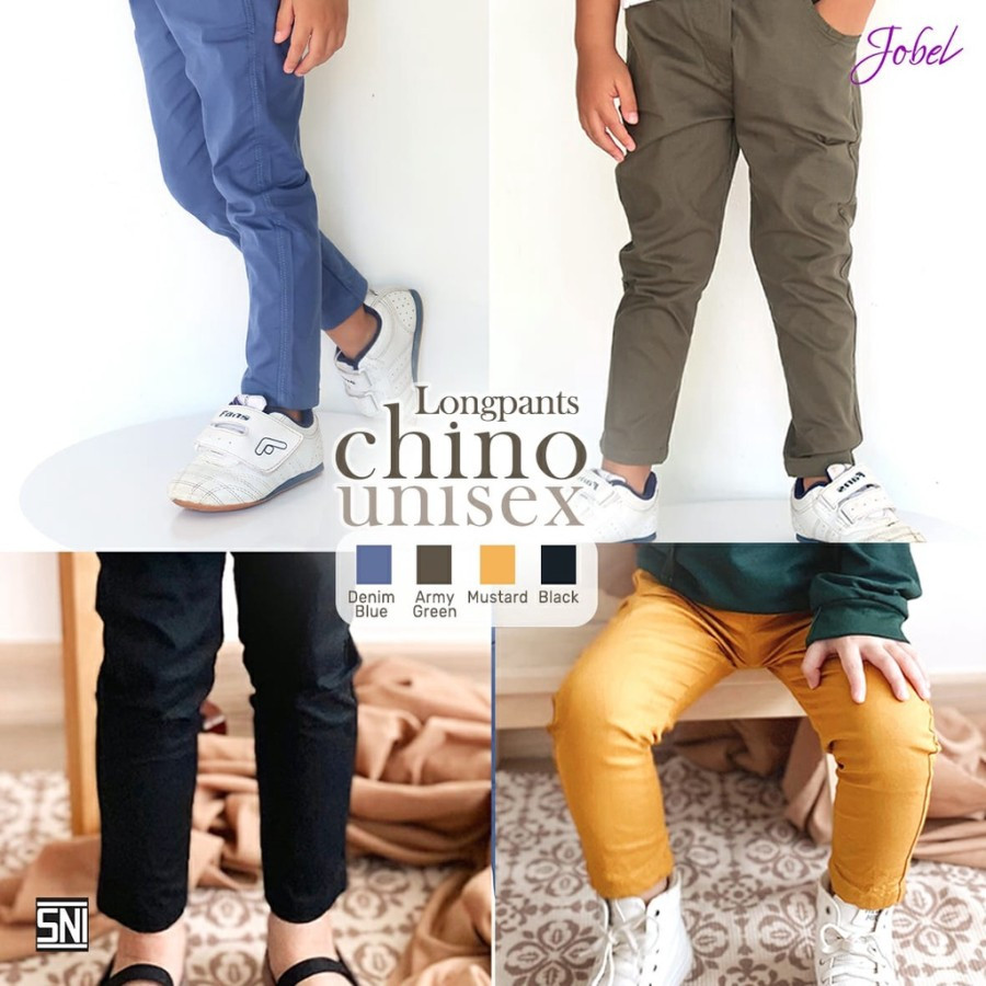 JOBEL LONGPANTS CHINO DENIM BLUE S