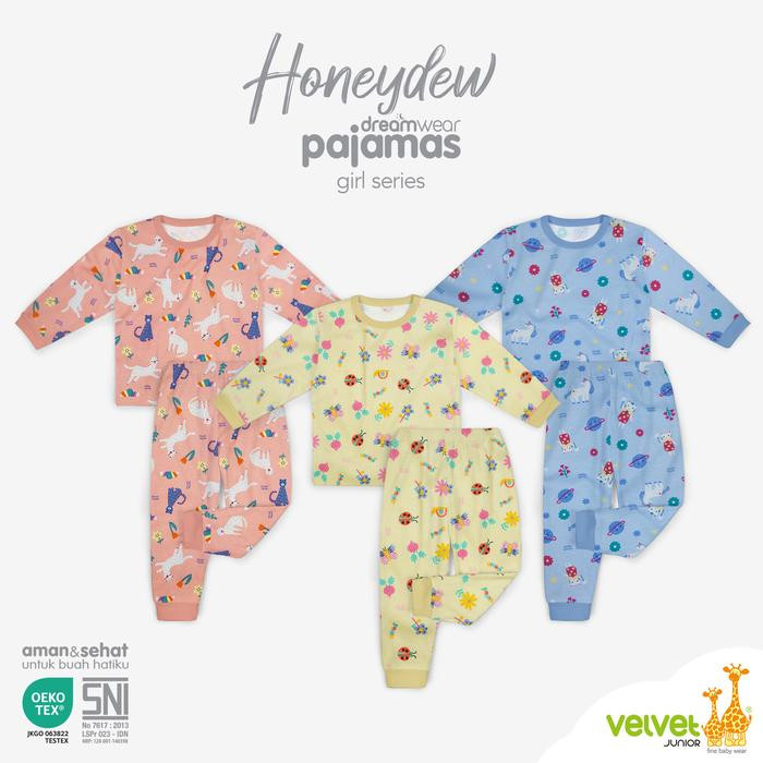 VELVET STLN KNCNG PUNDAK PJG CLNA PJG HONEYDEW S
