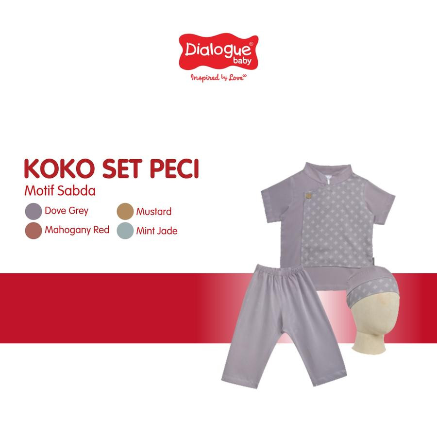 DIALOGUE SABDA KOKO SET PECI BAYI 6-12 ABU-ABU