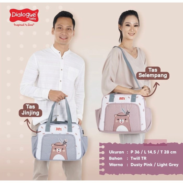 DIALOGUE MEDIUM DIAPER BAG BEARIE DGT7314
