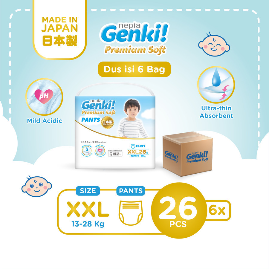 NEPIA GENKI PREMIUM JUMBO PANTS XXL26