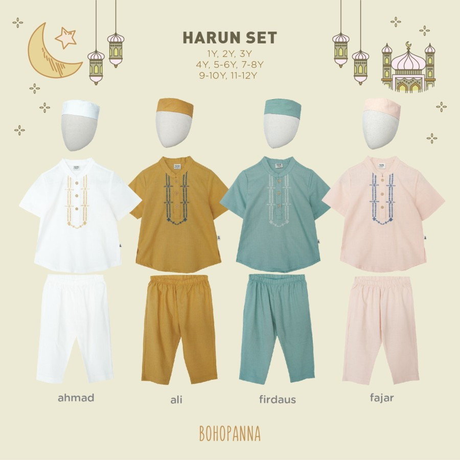 BOHO HARUN SET 3Y FAJAR