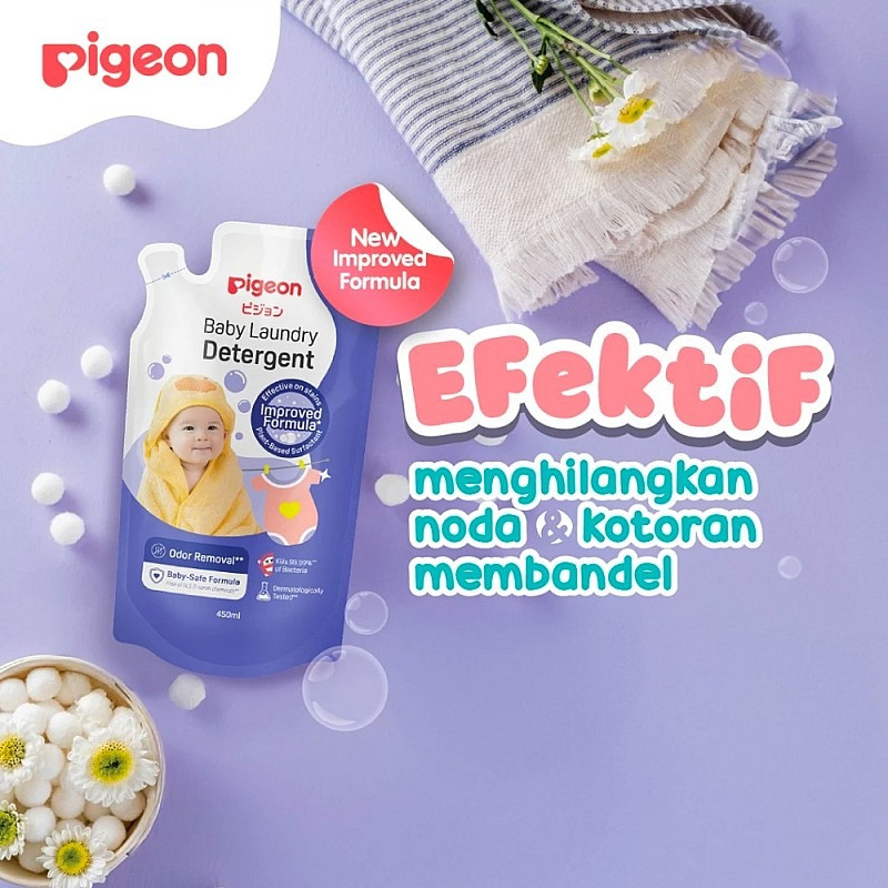 PIGEON LIQUID LAUDRY DETERGENT 460ML REFFIL NEW