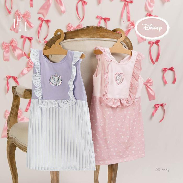 PALMERHAUS DISNEY MARIE DRESS KITTEN PINK 4Y