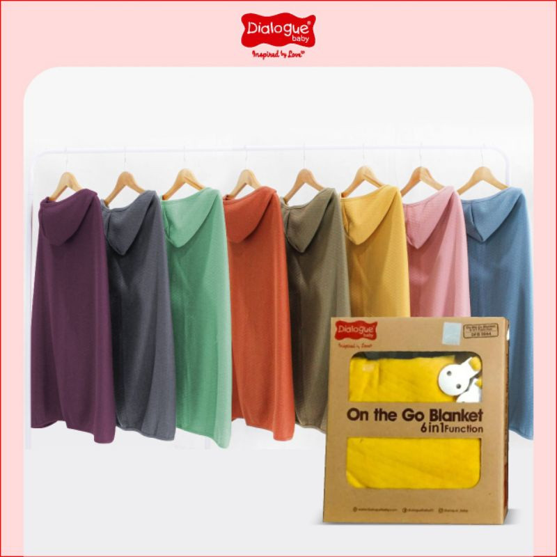 DIALOGUE ON THE GO BLANKET 6IN1 GREY DFB0044