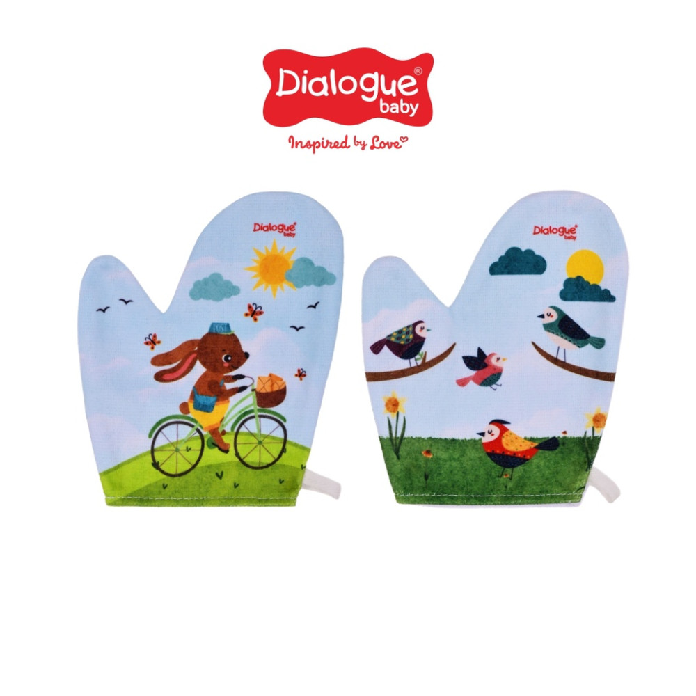 DIALOGUE WASLAP TANGAN MICROFIBIER PR SB BIRD & RABBIT DGW1229