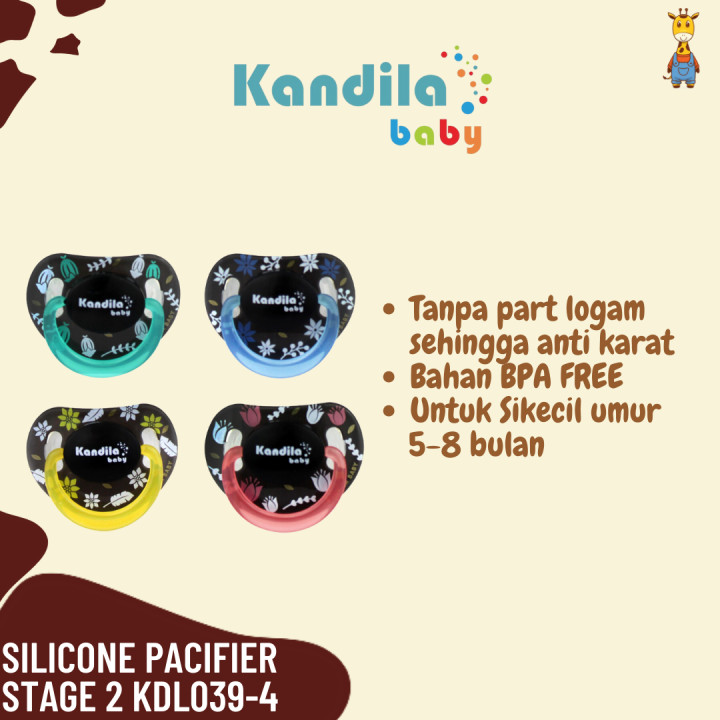 KANDILA SILICONE PACIFIER STAGE 2 KDL039-4