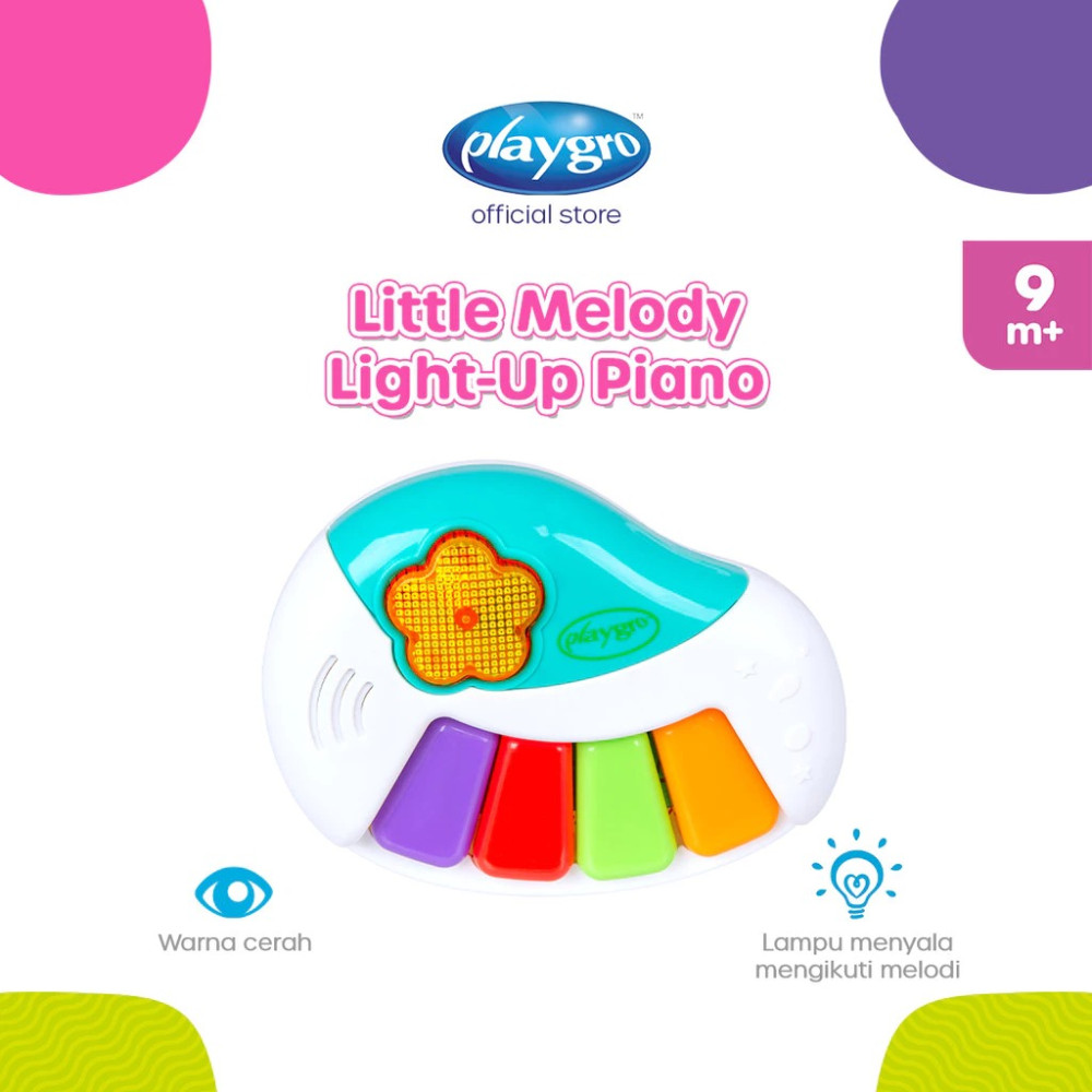 PLAYGRO LITTLE MELODY LIGHT-UP PIANO