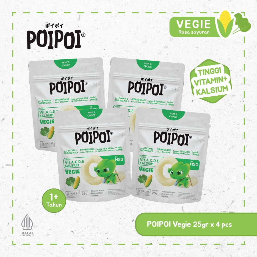 POIPOI SNACK MILKY 25G
