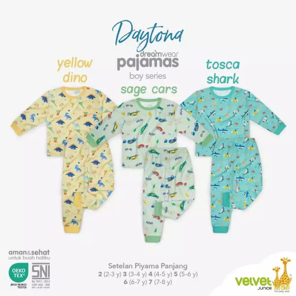 VELVET PIYAMA 8 BOY DAYTONA