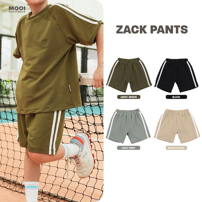 MOOI ZACK PANTS ARMY GREEN 4Y