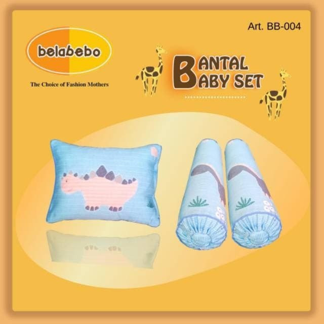 BELABEBO BANTAL BABY SET ISI 3 BB004