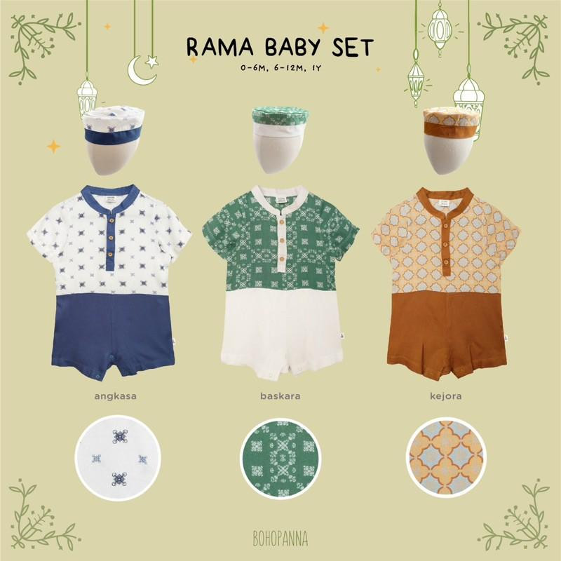 Infant Rama Tododo - BOHO RAMA BABY SET BASKARA 6-12 M