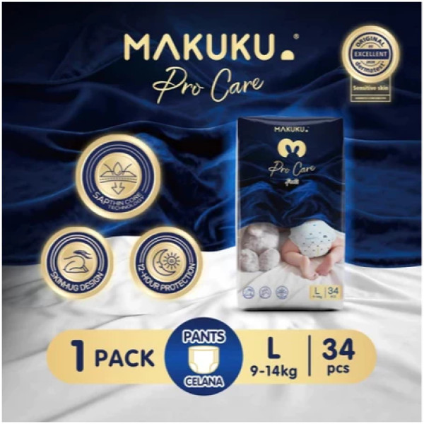 MAKUKU SAP DIAPERS PRO CARE PANTS L34
